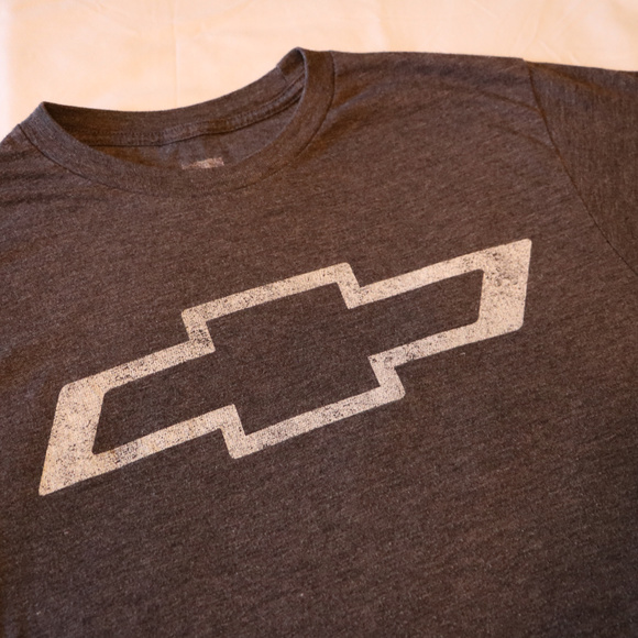 Boys Chevy Dark Grey T-Shirt Small
